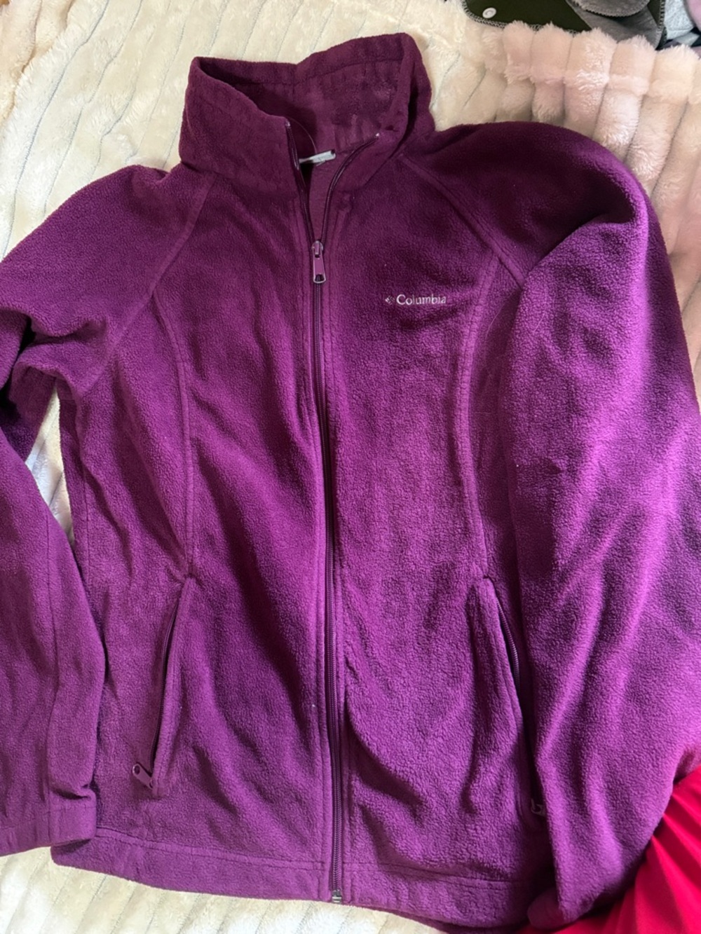 Columbia Plum Full-Zip Fleece Jacket